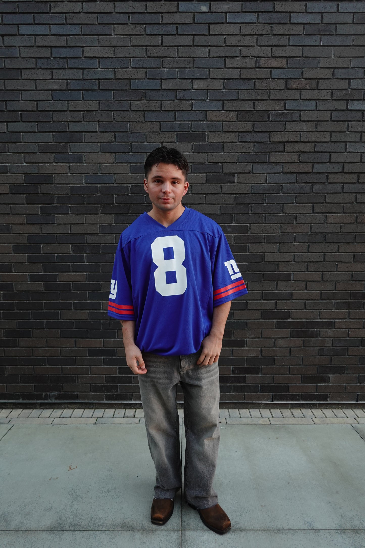 Daniel Jones New York Giants Nike Game Jersey