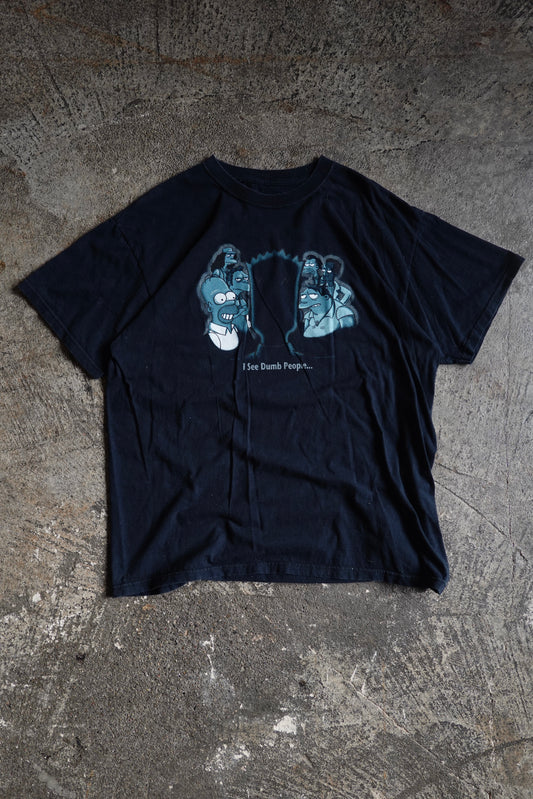 2000s Bart Simpson Sixth Sense Parody Tee